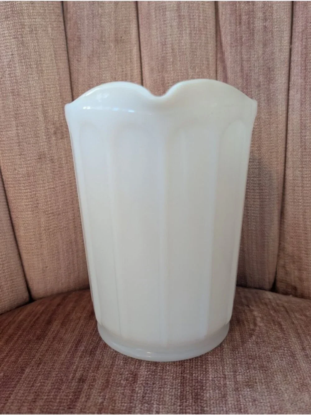 Vintage Hazel Atlas White Milk Glass 5